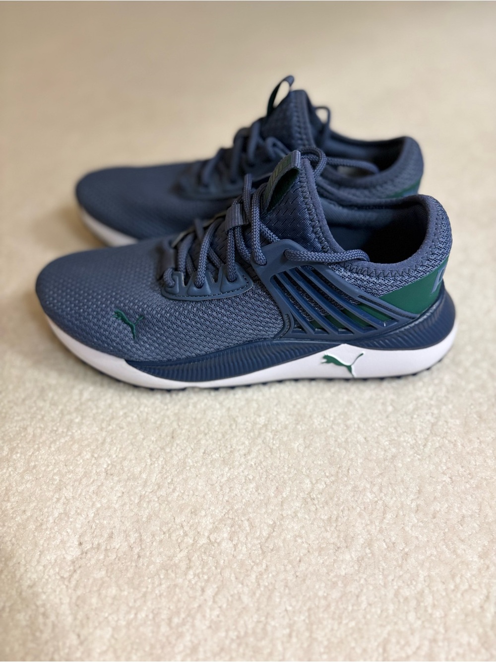 NWOT Puma Pacer Future Jr Inky Blue Malachite Size 5.5 Big Kids